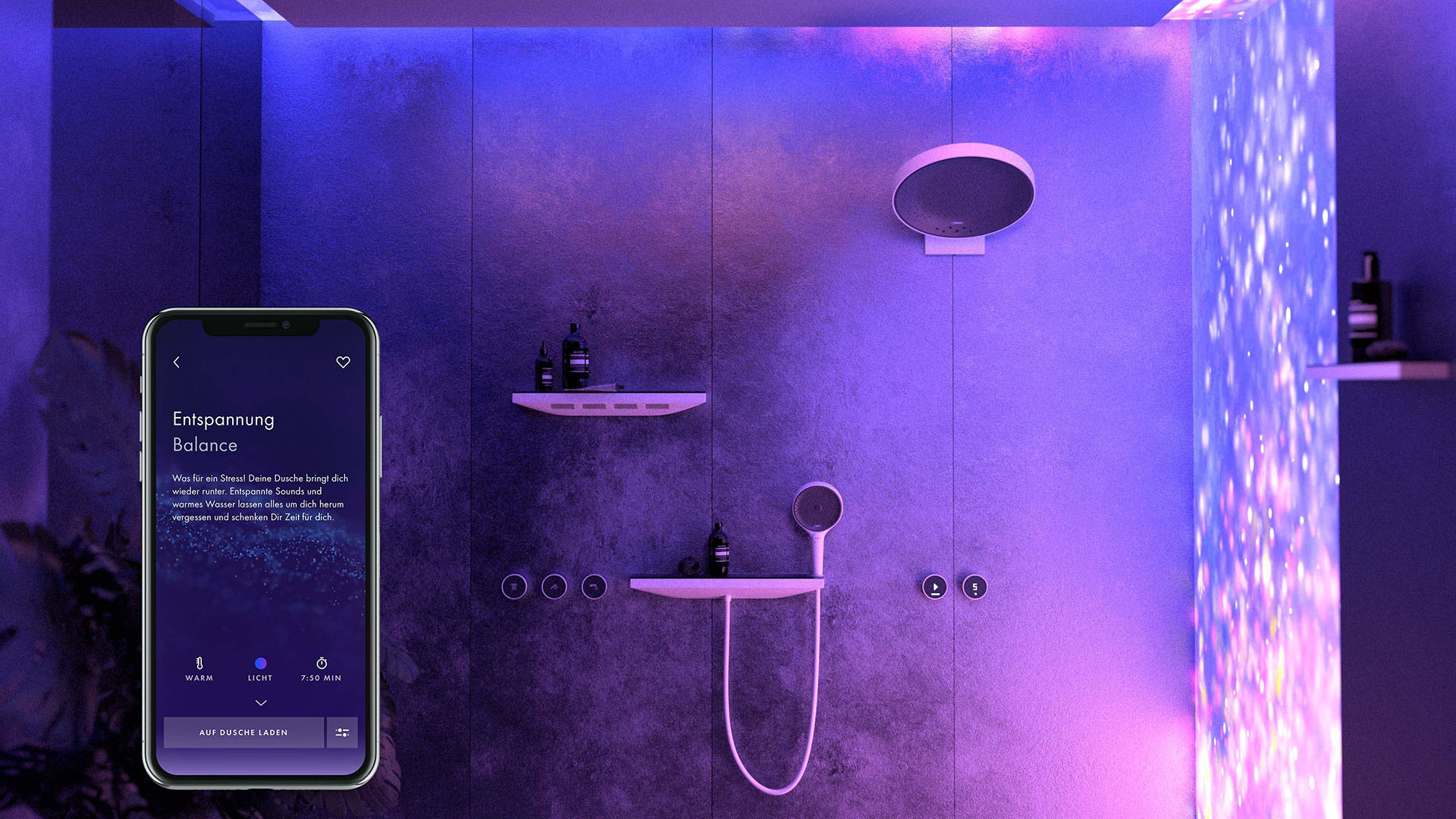 How to reinvent the shower case study focusing user journey and user experience.