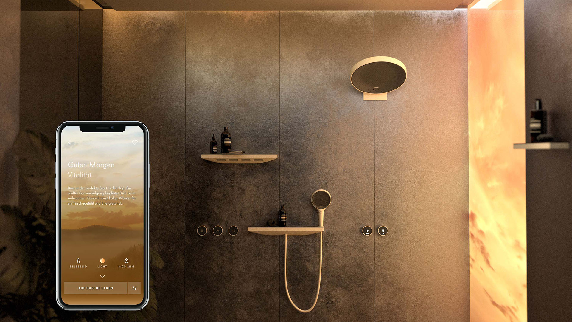 How to reinvent the shower case study focusing user journey and user experience.