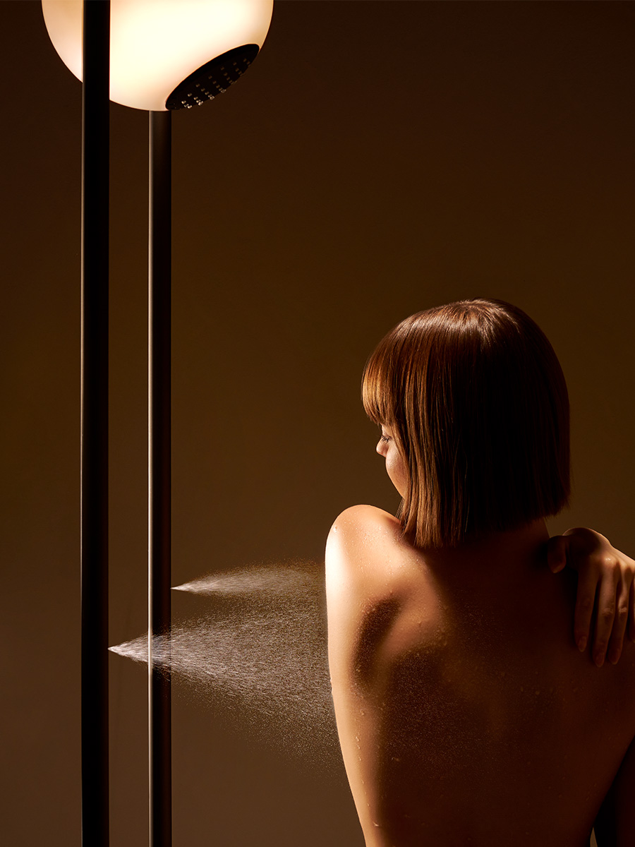 The Green Vision case study focusing on sustainability and user experience in product design for wellbeing in bathroom context.