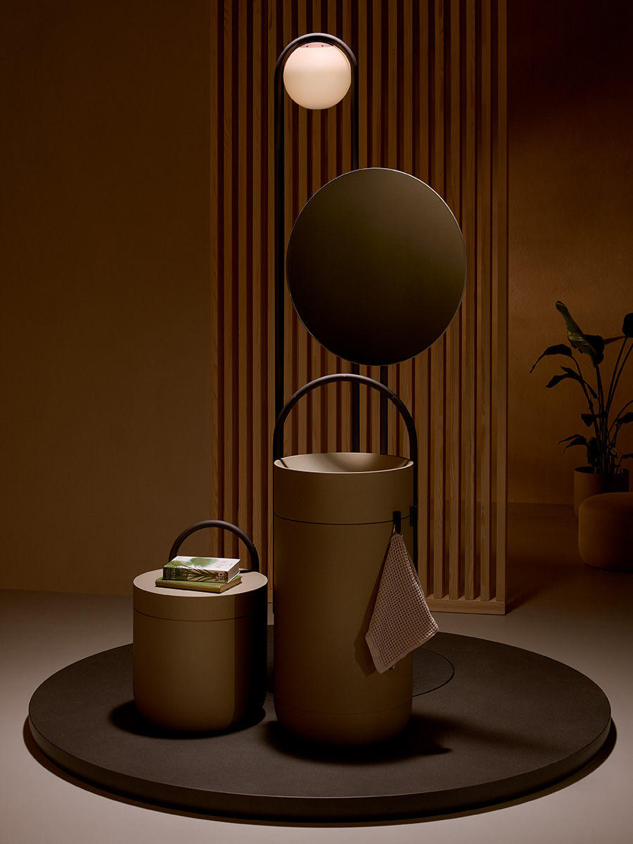 The Green Vision case study focusing on sustainability and user experience in product design for wellbeing in bathroom context.