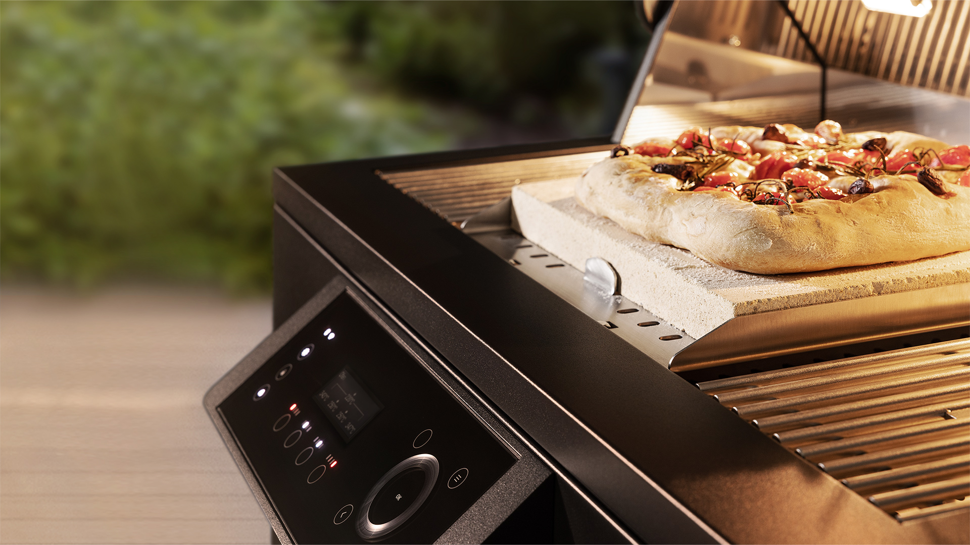 Koqoon grill product design - new guided cooking and grilling user experience.