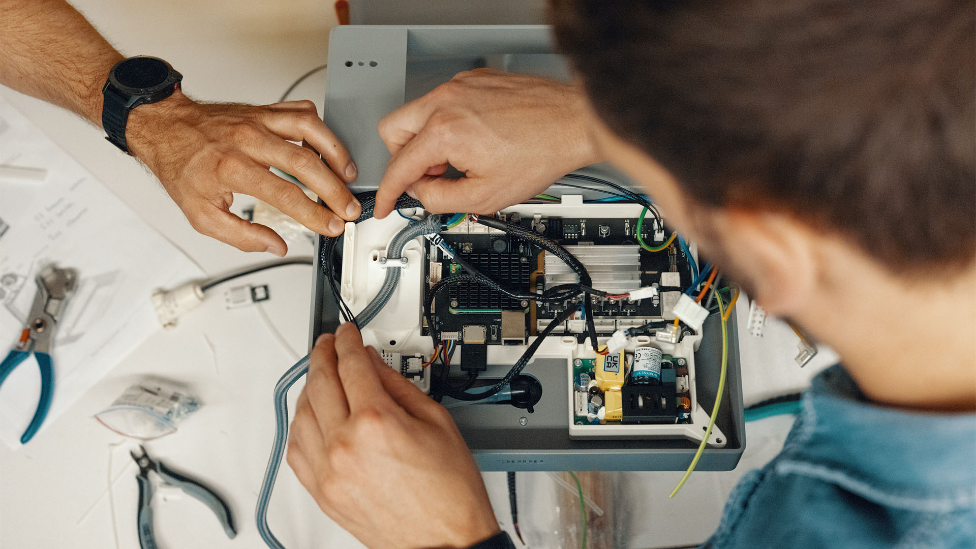 nunc. details of prototyping and producing coffee machine product design