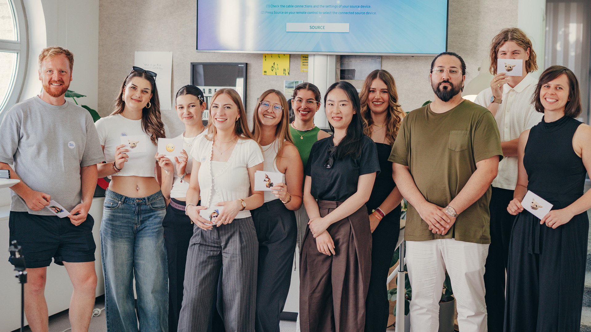 PHOENIX team with students from HdM for their final presentation