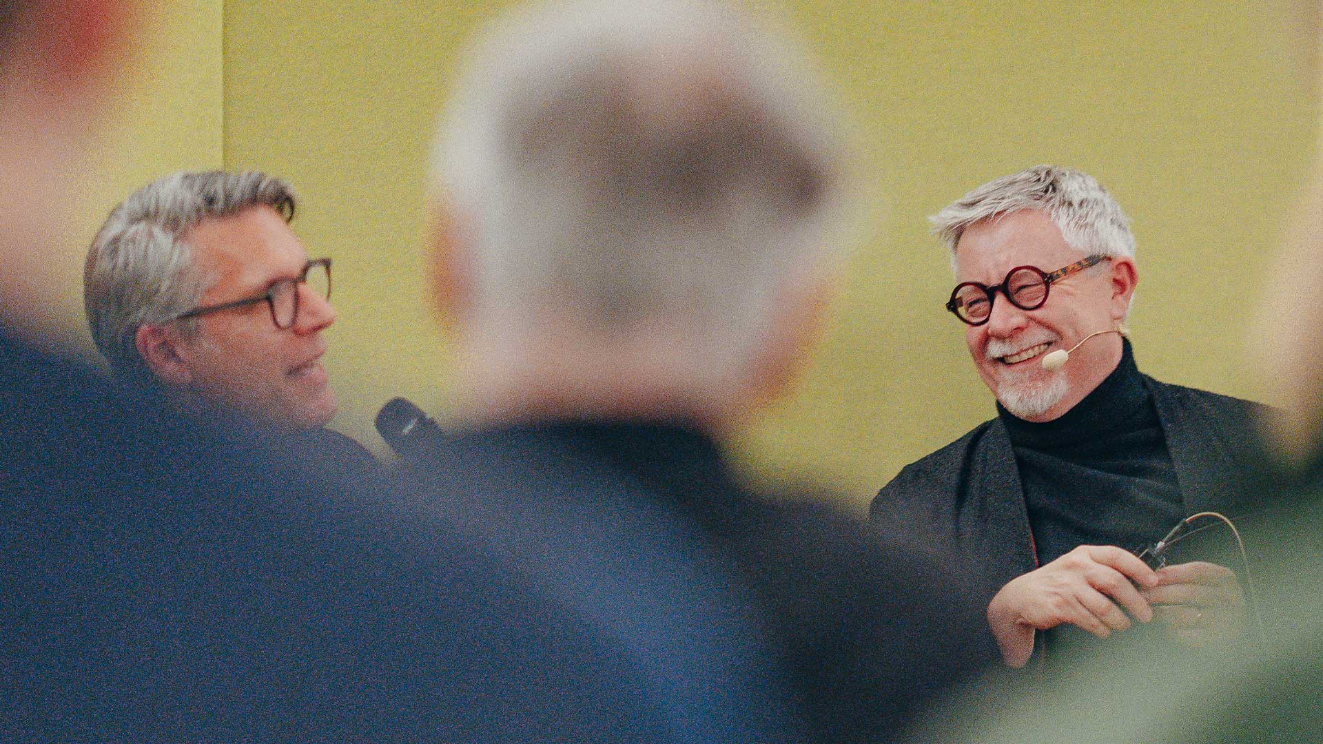 PHOENIX design attended to an Event with Tim brown on the gmund university