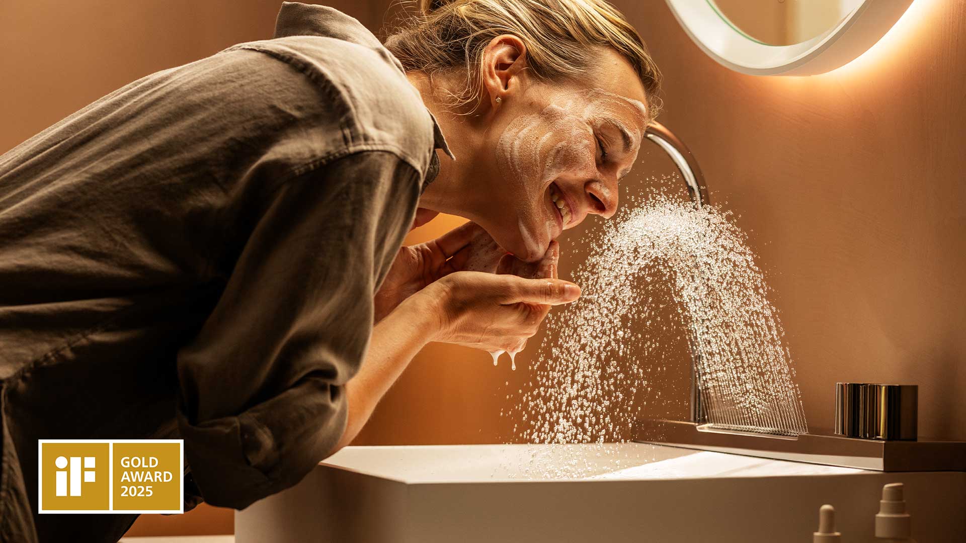 with 2 gold awards from IF design, hansgrohe and phoenix confirm the success of an long partnership. 