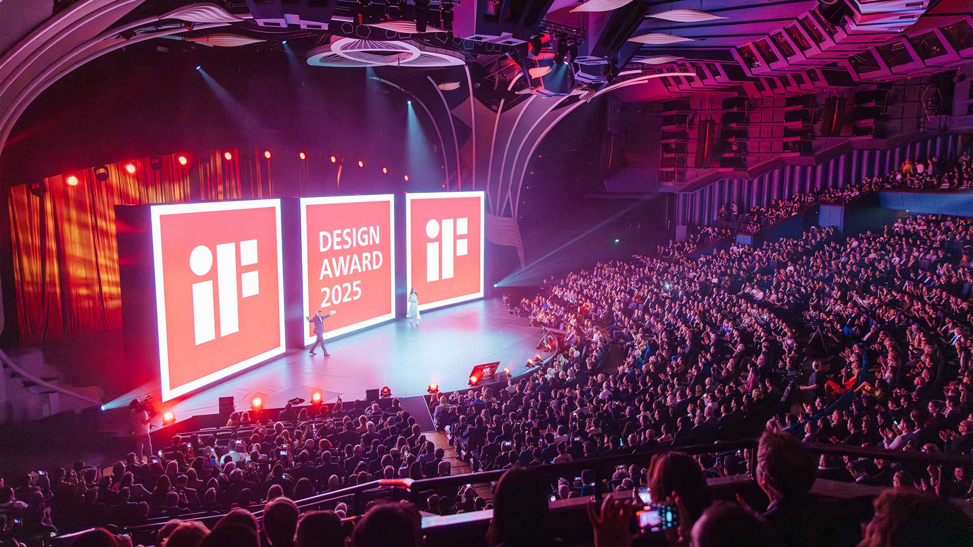 PHOENIX design studio received 3 gold awards from if forum design 2025