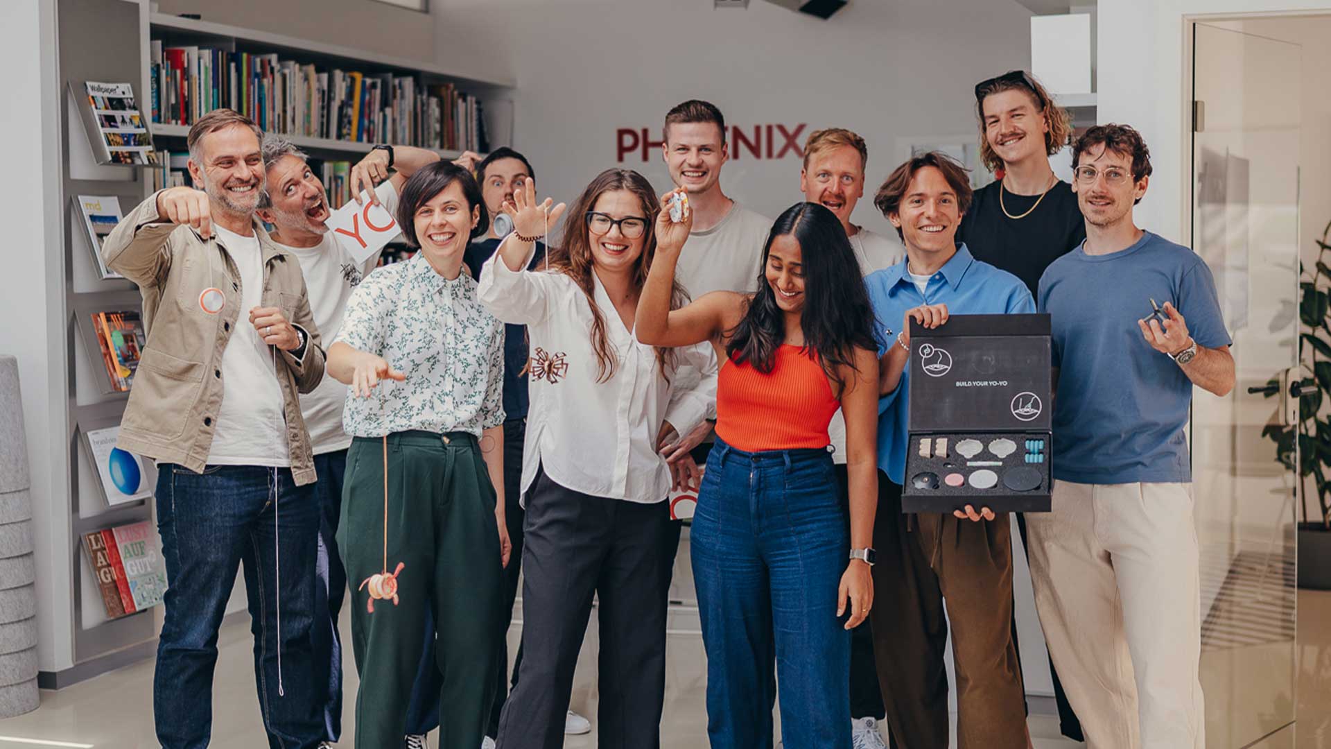 PHOENIX, an innovation design studio, introduce The Yoyo Book - A Spin Through Creativity.