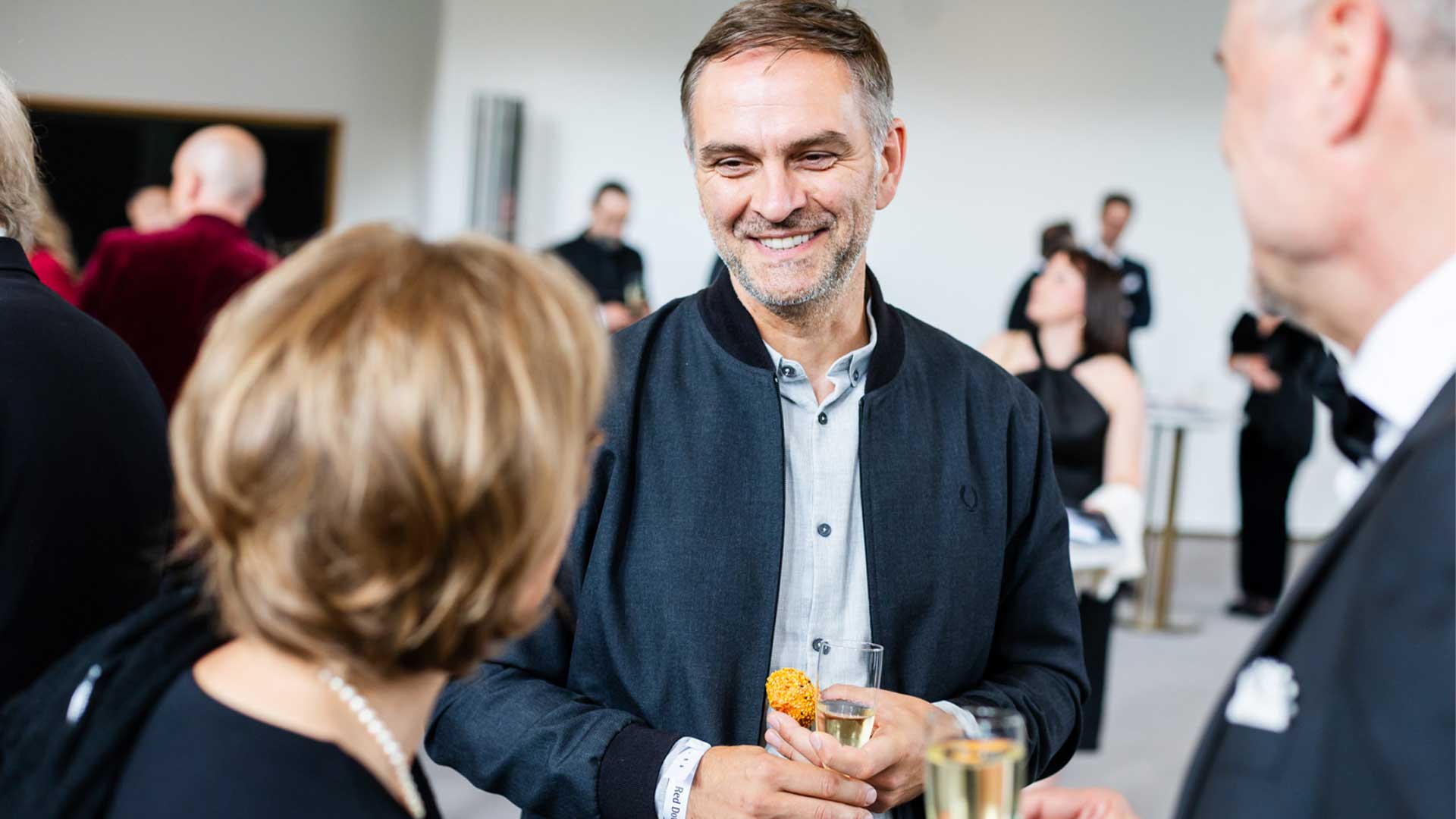 Andreas Diefenbach, managing parter of PHOENIX design, innovative product design agency at the ceremony of the red dot award 2025