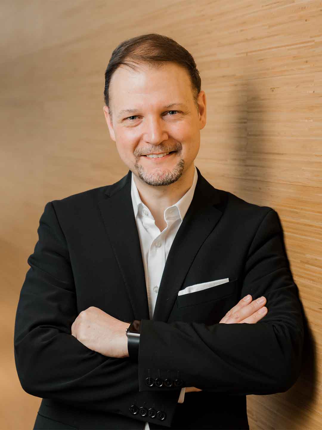 Marc Andre director of communications of hansgrohe group