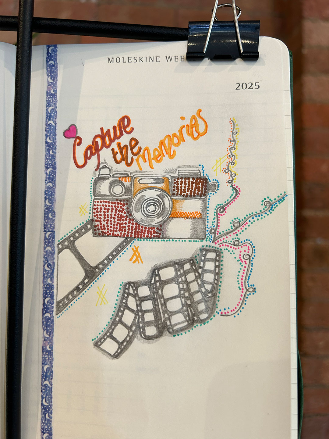 Moleskine sketch shared on the london design week 2025