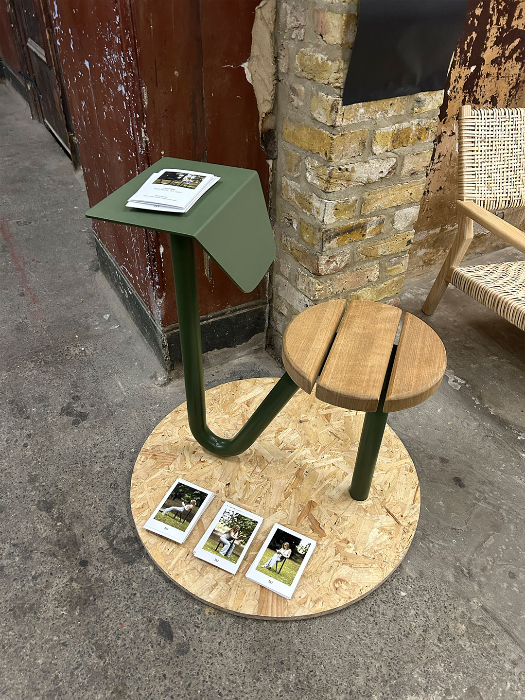 minimalist school chair presented at the LDW 2025 - scouted by phoenix design, innovative product design agency.