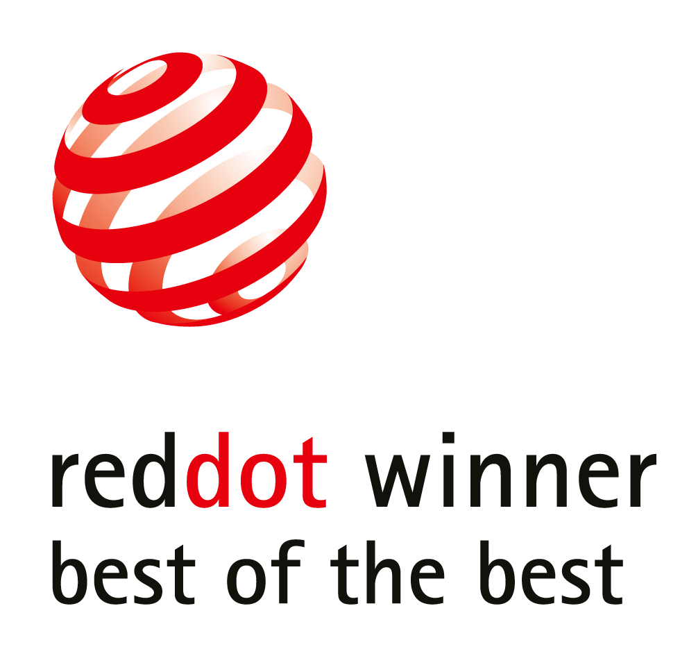 This product was awarded with the Red Dot Best of the Best design award